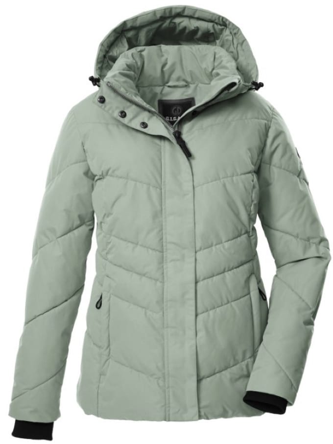 Killtec dames winterjas - Padded - 43529 - aquaverde - maat 50