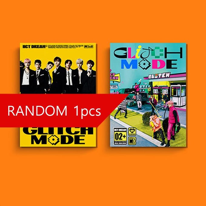 NCT DREAM : LIVRE DE CARTES POSTALES - Mode Glitch gray