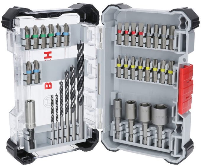 Bosch 35-delige boor- en bitset voor hout - 2607017725