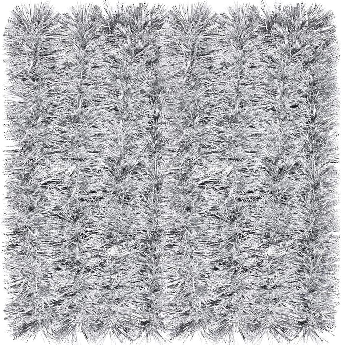 Solidchoice - 10M Zilveren Kerst Tinsel Garland voor Versiering