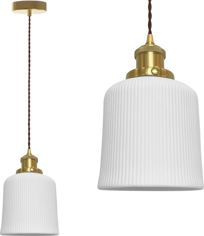 Toolight App1173 Hanglamp Wit 14X14X21,5Cm