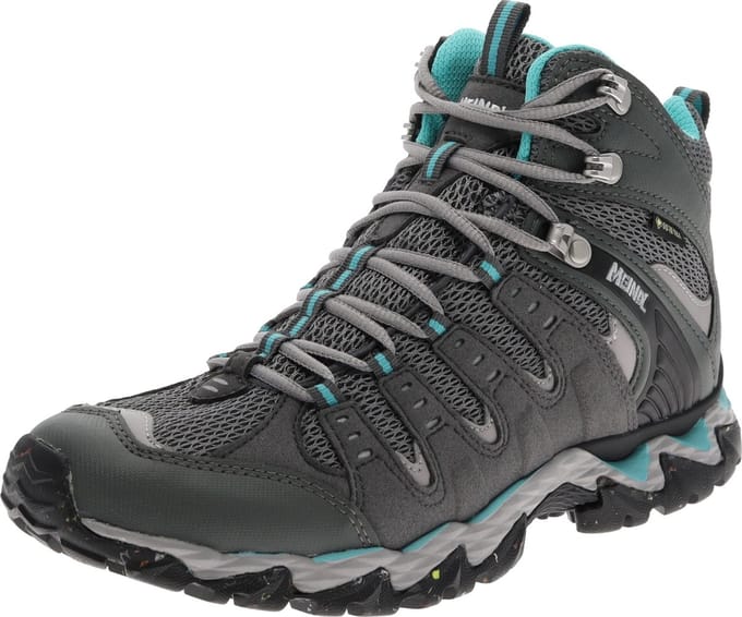 Meindl Respond Lady Mid II GTX - Wandelschoenen - Dames Anthracite / Turquoise 37