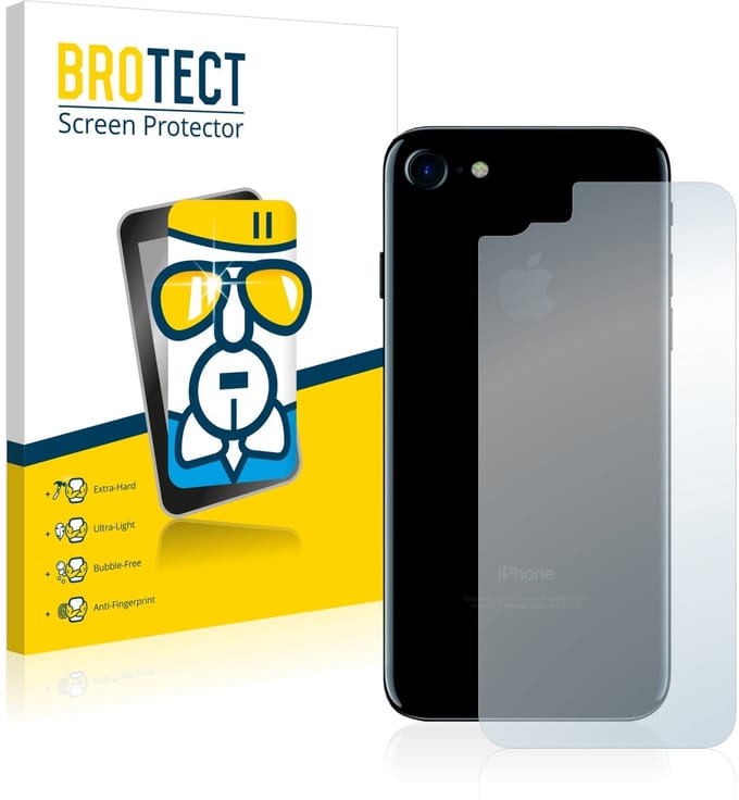 Screenprotector voor Apple iPhone 7 / 8 / SE 2 2020 Achterkant (Totale Oppervlakte) Beschermglas transparant