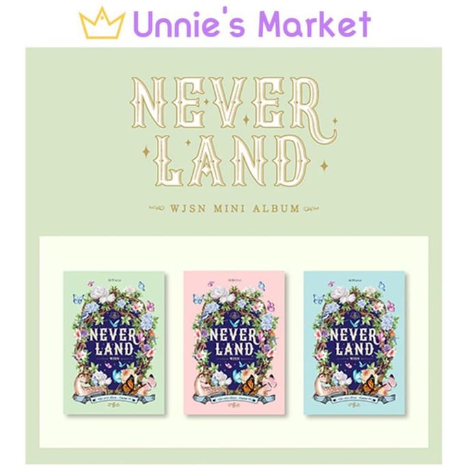 WJSN - Neverland Mini-album (Willekeurig) RANDOM VER white