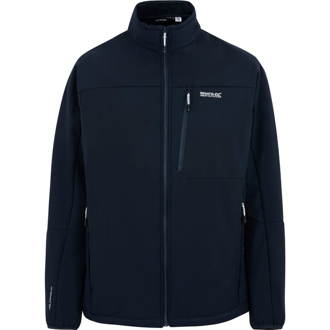 Regatta Heren Mountdale Softshell Jack (Marineblauw)