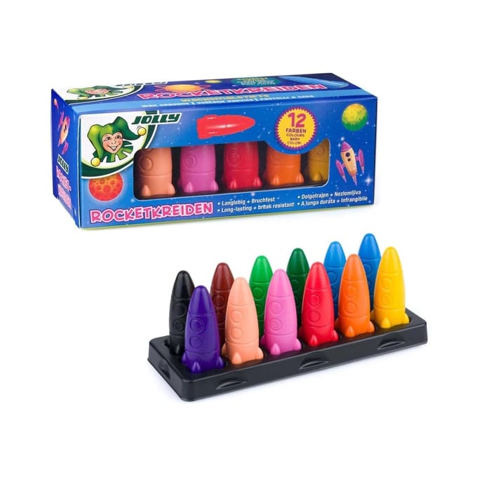 Crayons de cire Jolly - Fusées