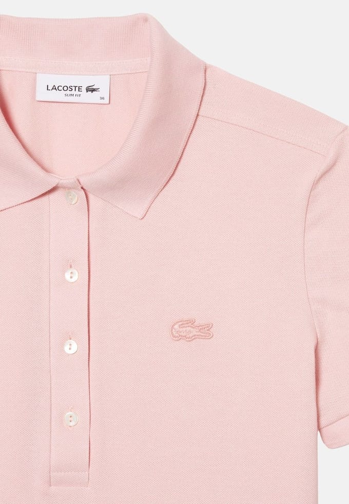 Lacoste Piqué Stretch Polo Dames - Maat M (40)