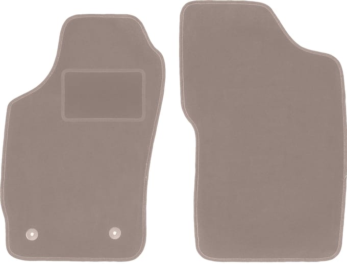 Beige voormatten voor: Peugeot 205 hatchback (1983-1998)