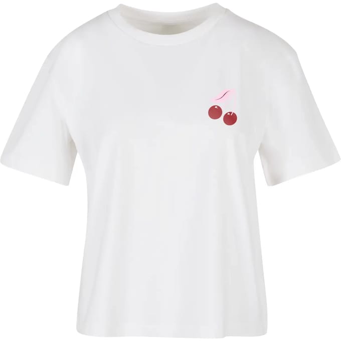 Dames-T-shirt Miss Tee Sweet Cherie Stamp