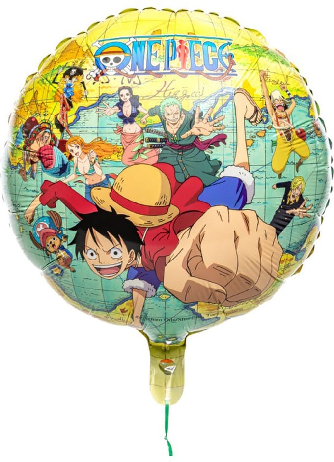 CHAKS - One Piece ronde Mylar ballon 43 cm