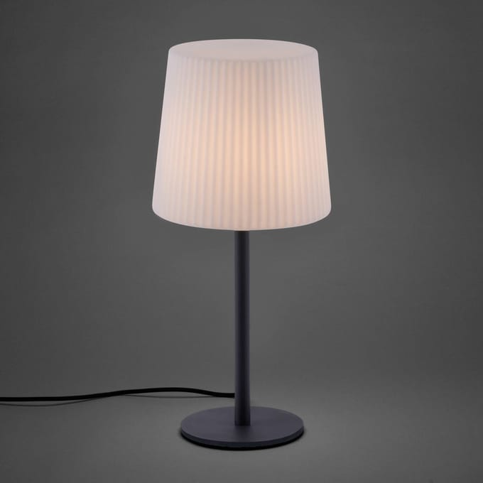 Paul Neuhaus tafellamp Falter, IP65, hoogte 60 cm