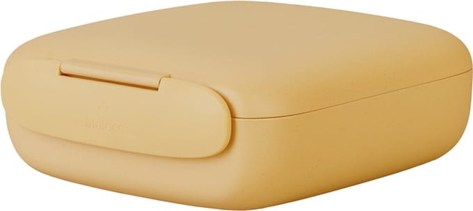 BioLoco PLA urban lunchbox vierkant honey - 16x17,5x6cm