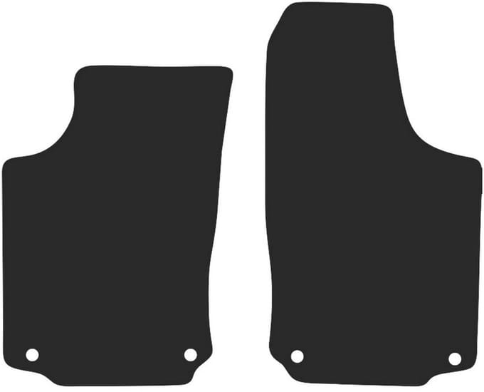 BASIC zwarte veloursmatten voor: Opel Tigra B TwinTop, cabrio (2003-2008)