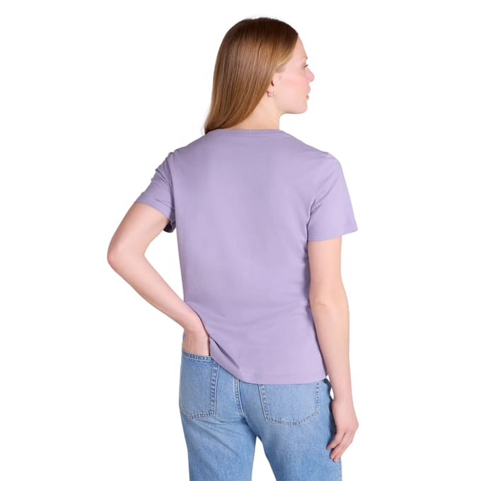 Mountain Warehouse Dames Vogels bij Schemering T-Shirt (Paars)