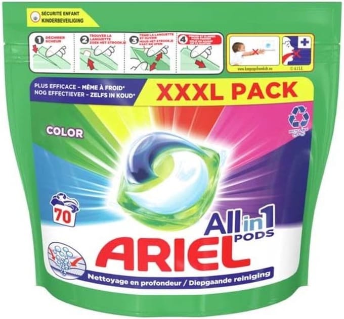 Ariel - All-in-1 Pods - Color - 70 stuks