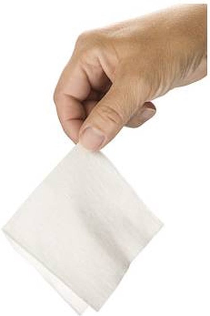 Heka soft - non-woven kompres 10 x 20 cm - niet steriel - 100 stuks