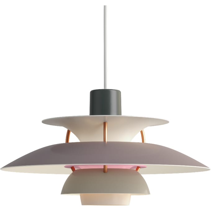 Louis Poulsen - PH 5 Mini Hanglamp - grijs - blauw