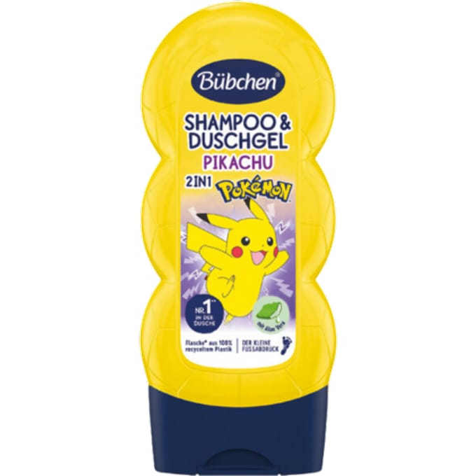 BÃ¼bchen PokÃ©mon Shampoo & Douchegel - 230ml
