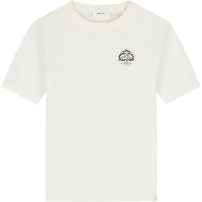 Pure Path T-shirt Rooted Tree Ecru (26030102 - 54)