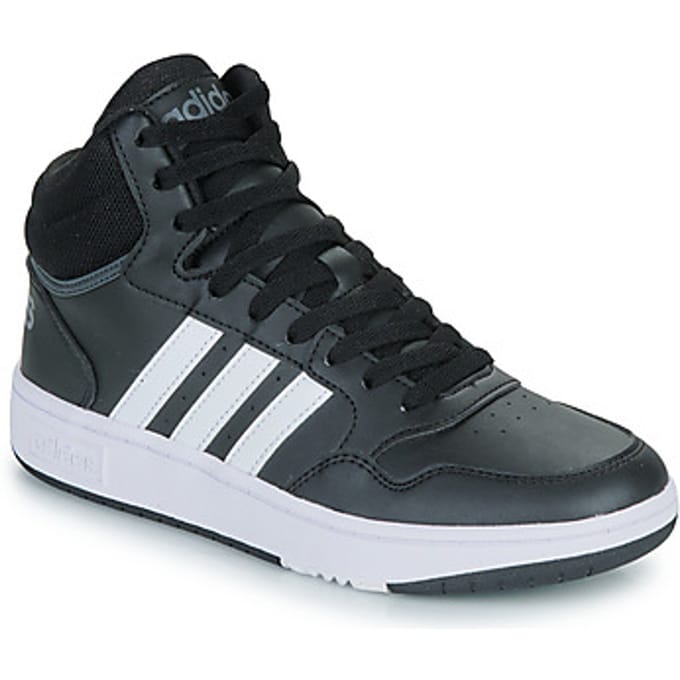 Adidas Kids Hoops 3.0 Mid Core Black Größe: 38 | Schuhe Outlet | kids | Schwarz