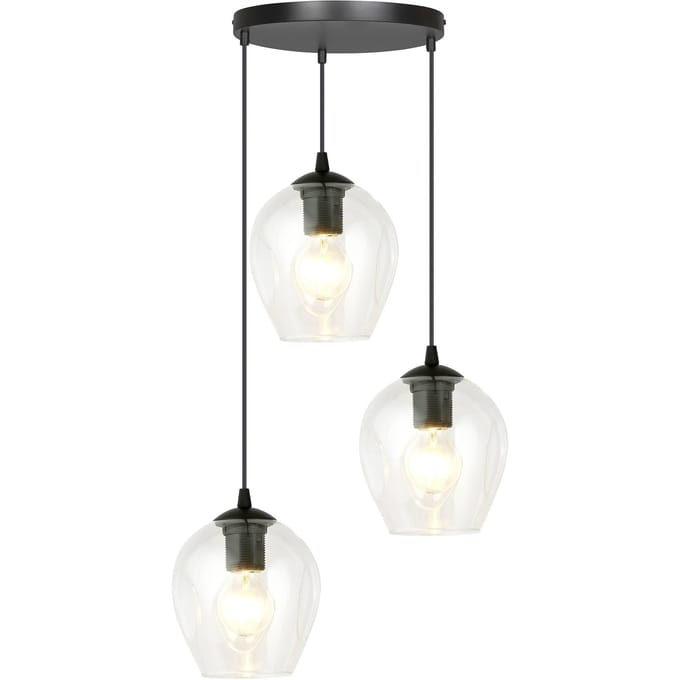 3-lichts hanglamp Noah | Loft46