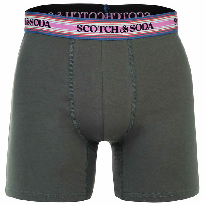 Scotch & Soda Solid Cotton Stretch Boxershorts