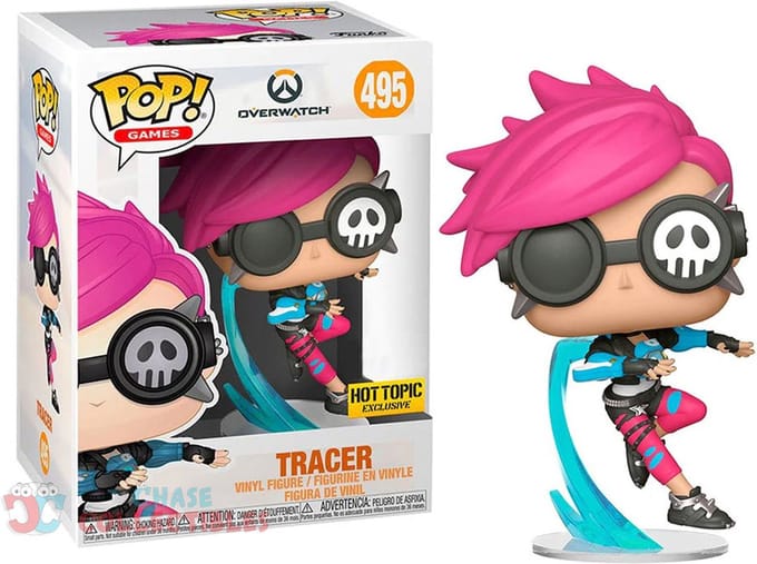 Funko Pop! Games: Overwatch - Tracer (Punk) #495 Hot Topic Exclusive