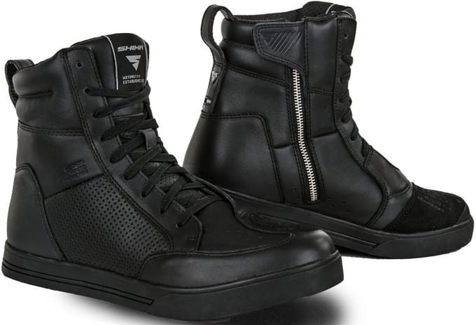 SHIMA Blake Perforated Zwart Motorschoenen - Laars