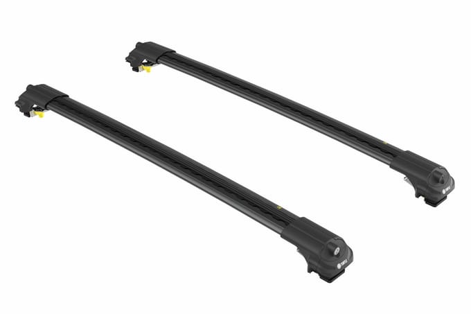 Dakdrager voor Opel COMBO E 2019--> Open Dakrailing-Aluminium-Wingbar-Zwart-Merk Turtle