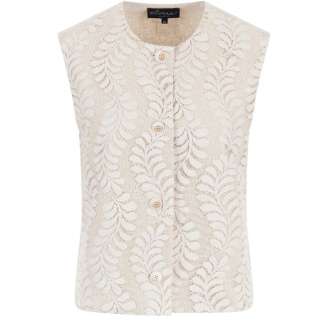 Elvira Collections Gilet amelia beige