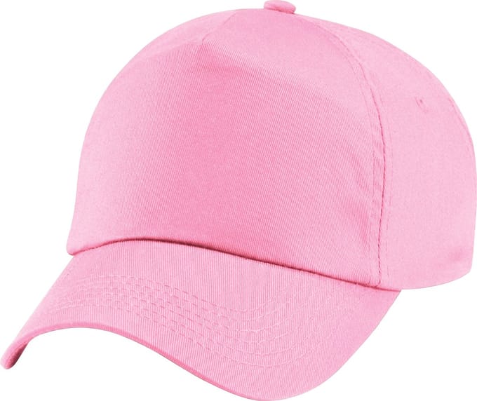 Beechfield Unisex Junior Junior 5 Panel Baseball Cap (Klassiek Roze)