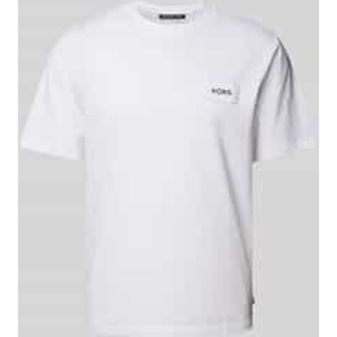 T-shirt met labelpatch