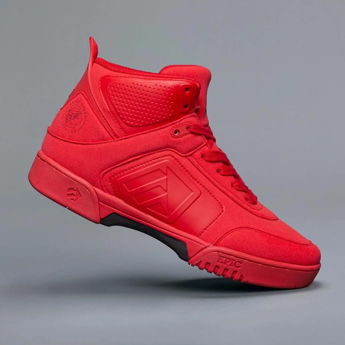 Skateboardschoenen Epic Brands Red Lava