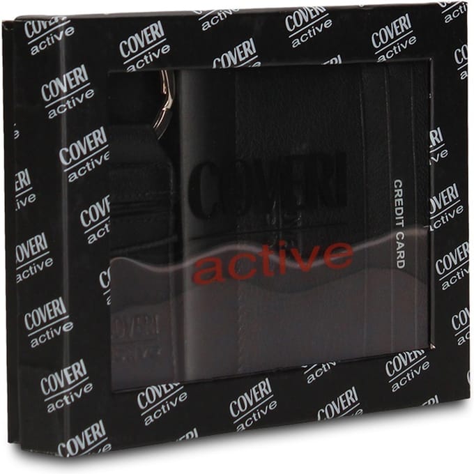 Enrico Coveri Portemonnee en sleutelhanger set Men
