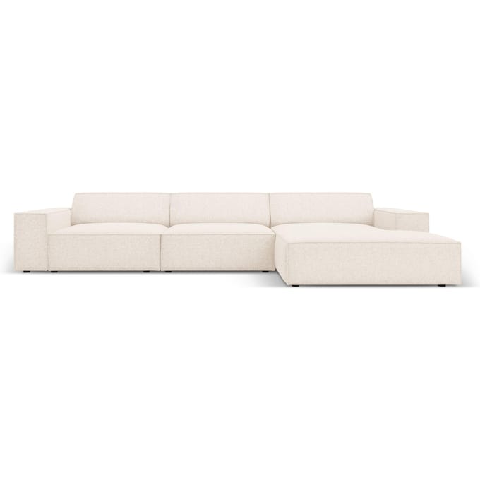 4-zitshoekbank Jodie rechts chenille | Micadoni Home