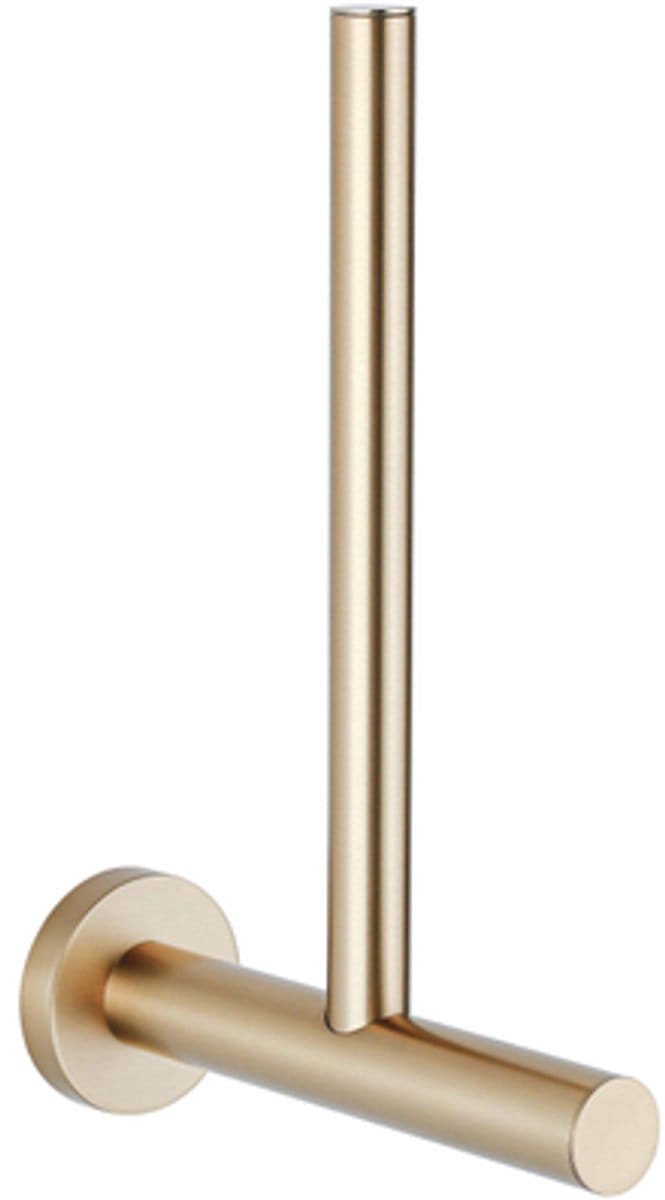 FugaFlow Eccelente Acces Reserverolhouder - T-vorm - geborsteld messing