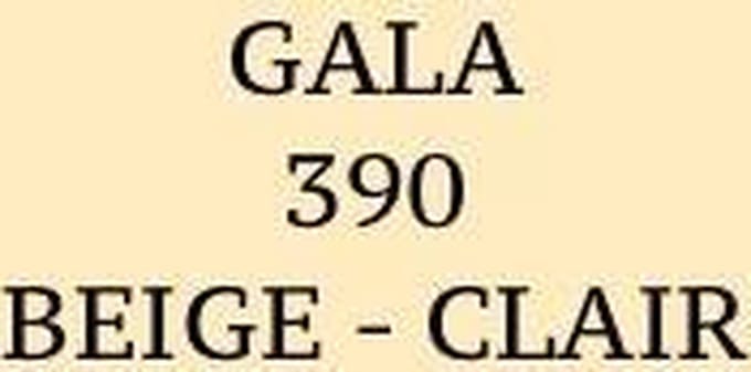 Gala Beige 390 Shoe Cream