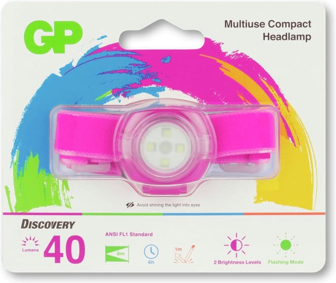 GP Discovery Headlamp, pink