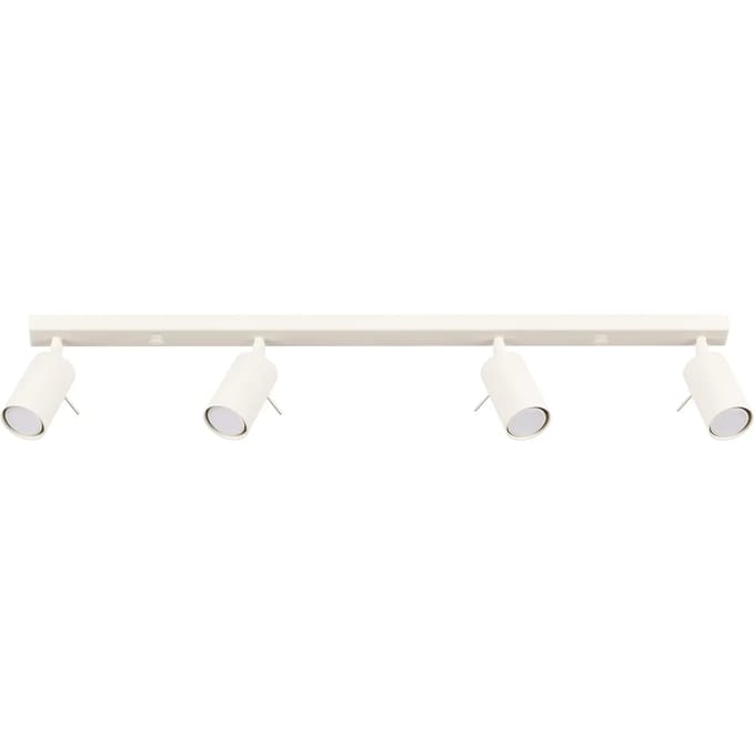 Sollux Lighting Plafondlamp Ring - GU10 - beige - staal - 17x81x6cm