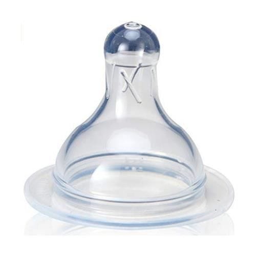 Lot de 2 tétines mebby de 0 à 3 mois en silicone