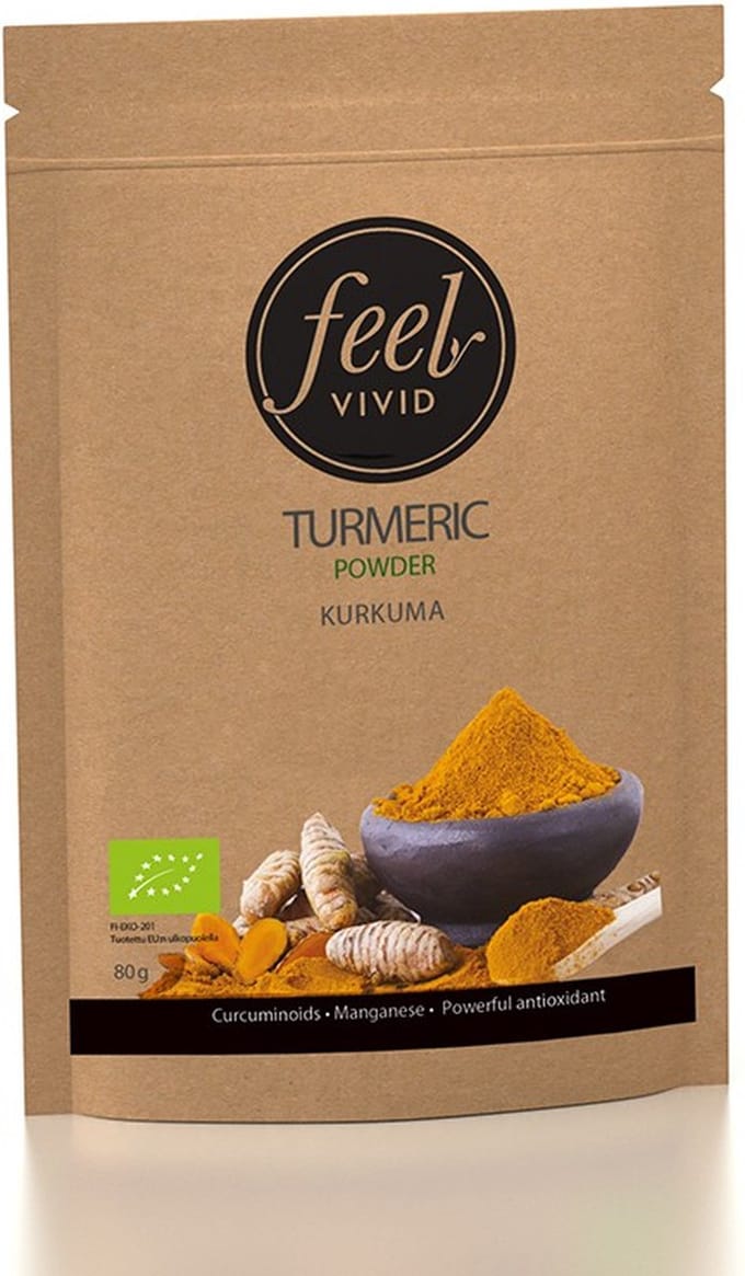 Biologische Kurkuma Poeder-Feel Vivid