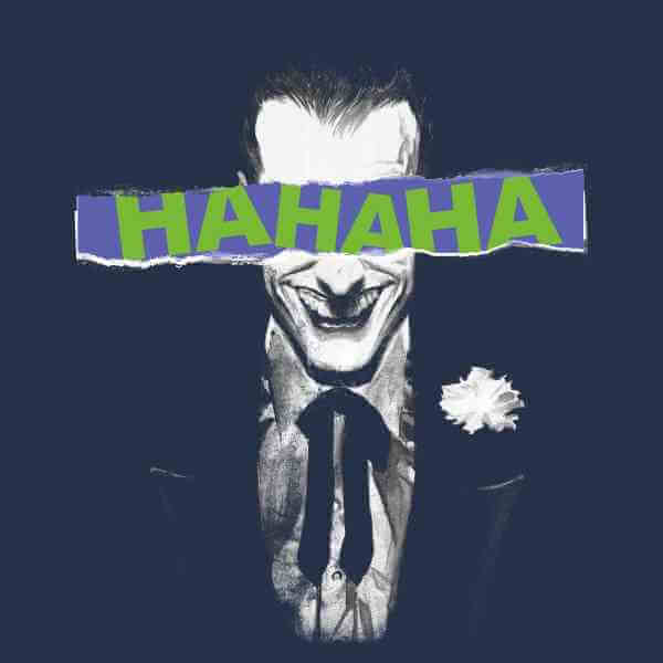 DC Comics Batman Joker The Greatest Stories T-shirt - Navy - L