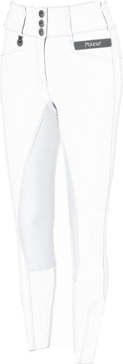 Pikeur Rijbroek Candela Grip Wit - 36