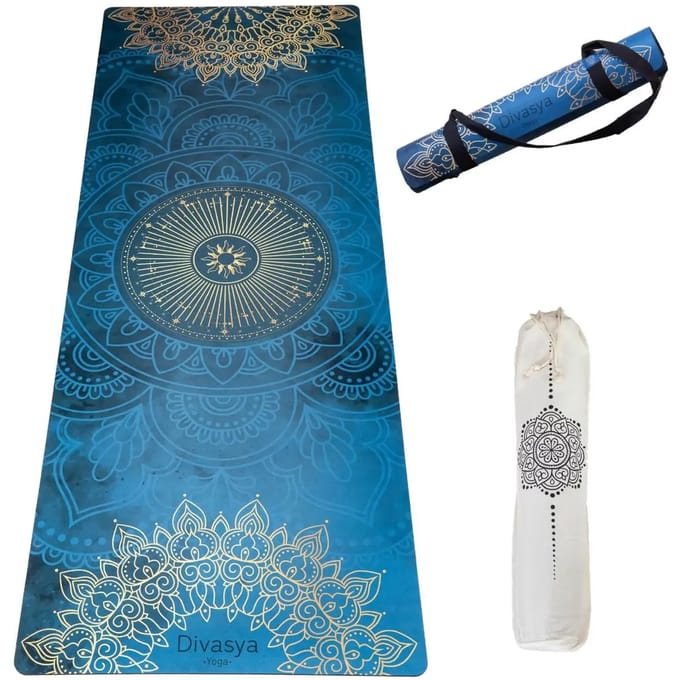 Recycled Microfiber Yogamat Divasya-Yoga 002