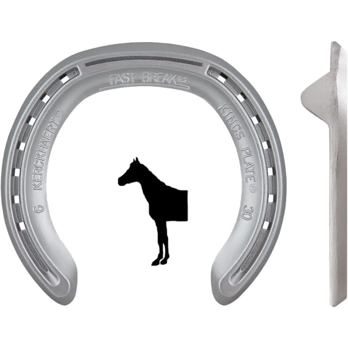 Fer à cheval vooraan met 2 pinçons Kerckhaert Kings Fast Break Extra