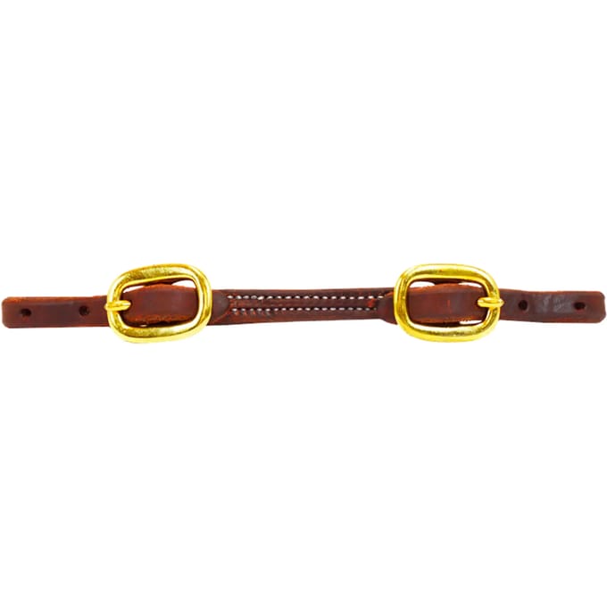 Gevormde en gestikte leren riem Platinum Pro