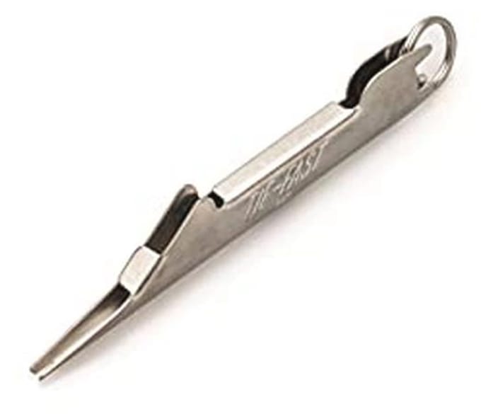 Unisex Stropdas met Snelle Knoop Tyer - Zilver, One Size