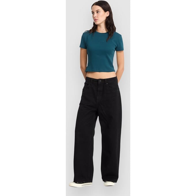 Volcom Beeggy Denim Broek zwart
