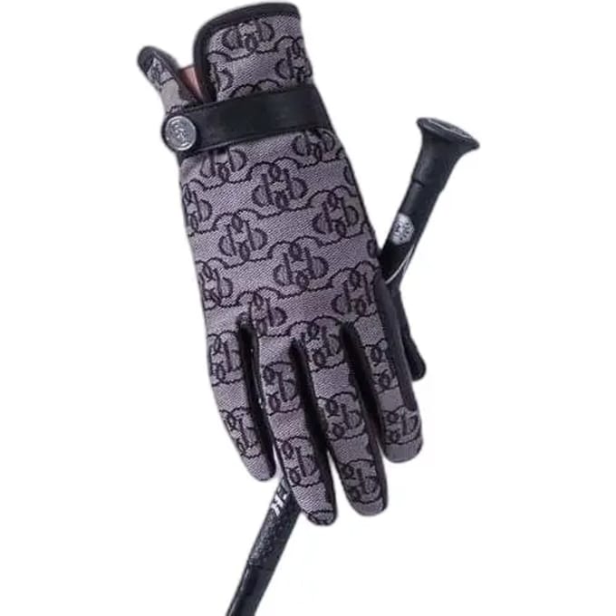 Leren dameshandschoenen PS of Sweden Monogram