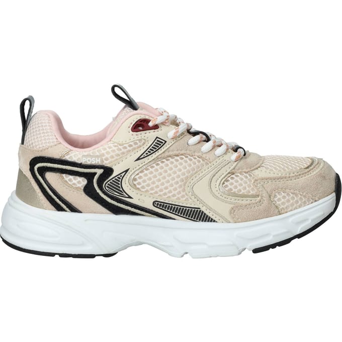 POSH by Poelman Sneakers - Meisjes - Beige - Maat:38